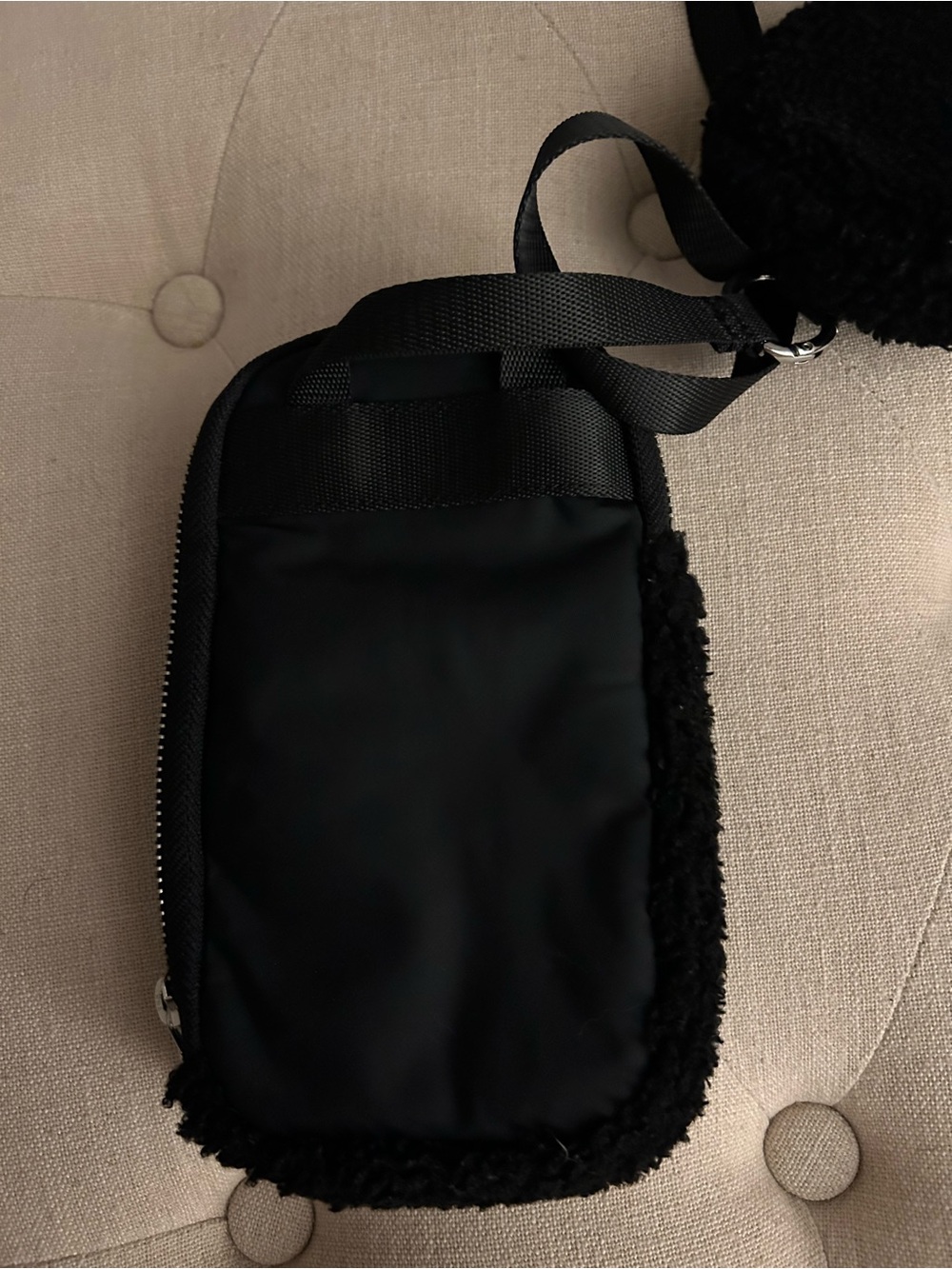 lululemon athletica Black Sherpa Crossbody with Mini Coin Pod - Picture 5 of 7